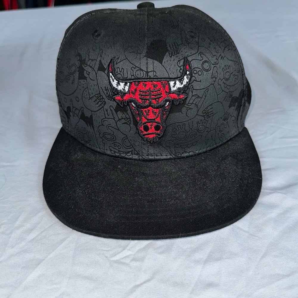 Chicago Bulls Hat Artist Series BMO Harris Snapback Black